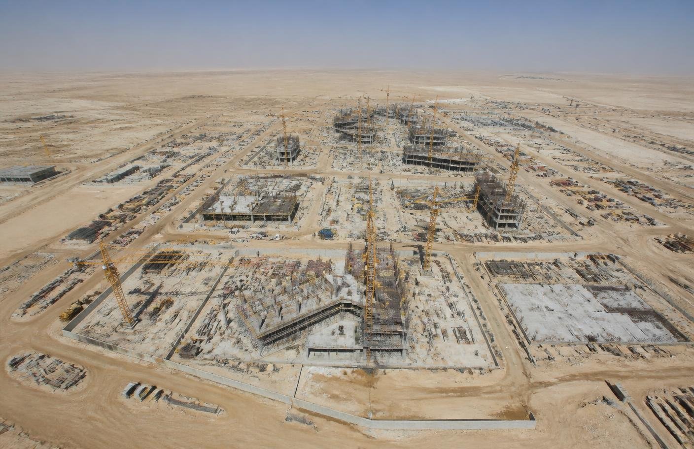 Wide field of view construction site reference